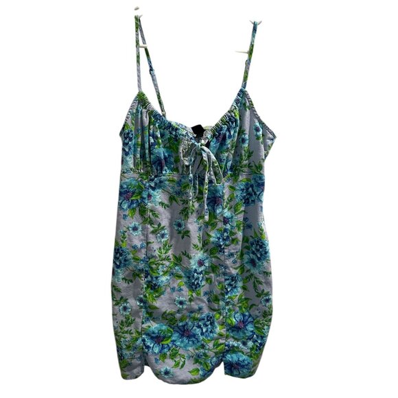 Wild Fable Blue Floral Dress -‎ Size M, Women's - Picture 1 of 4